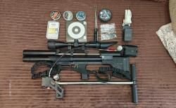 Krugergun(крюгерган) Снайпер буллпап 5.5мм с огромным комплектом и доработками.