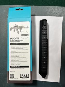 Крышка FAB Defense PDC с пикатинни