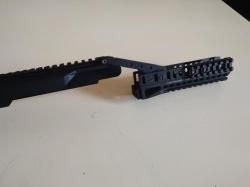 Крышка ствольной коробки ак Зенит Б -33  с цевьём "Классика" Для АК/АКМ/Сайга/Вепрь