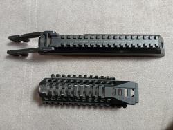 Крышка ствольной коробки Б-33 и цевье Б-21М, Зенит