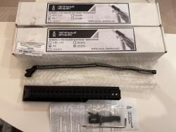 Крышка ствольной коробки "пилигрим" с планкой и целиком для АК.  Продаю два новых комплект