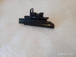 Крышка ствольной коробки ребристая с планкой