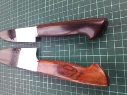 Кухонная пара.Ножи из ламината.