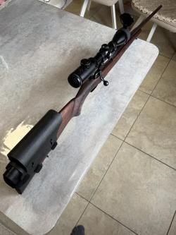 Куплю карабин 308, 243 win, с продольно скользящим затвором.