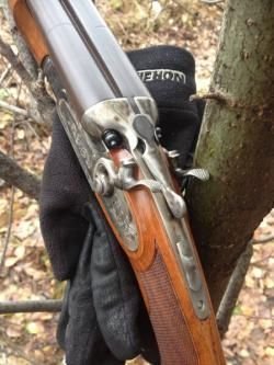 Итальянская курковая двухстволка 12х76 Pedersoli мод. Doppietta "La Bohemienne" 2013 г.в.