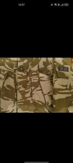 Куртка и брюки армии Великобритании