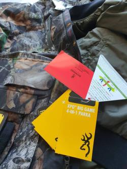 Куртка и штаны для охоты Браунинг BROWNING Parka XPO Big Game, 4-in-1