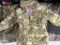 Куртки тактические зимние 5.45 «БАРС» в цвете мох и коричневая.