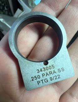 Лапа отдачи PTG, Rem 700, плоскости строго запаралелины.