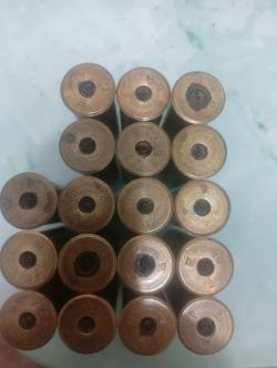 Гильзы латунные б/у 12 калибр