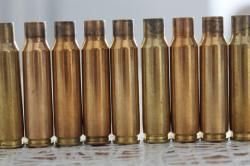 Латунные гильзы 308 win б/у