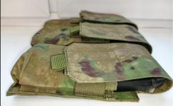 Штурмовой подсумок закрытого типа  для размещения трех магазинов АК