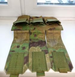 Штурмовой подсумок закрытого типа  для размещения трех магазинов АК