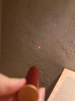 Лазерный патрон для холодной пристрелки 12 калибр с батарейками