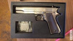 Легенда Кольт 1911А.Полный метал,разборной.Маштаб 1к 1