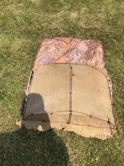 Лежачий скрадок засидка