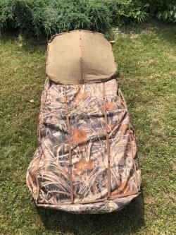 Лежачий скрадок засидка