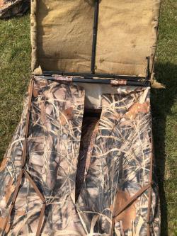 Лежачий скрадок засидка