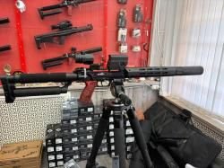 Леший-2, 6.35/600мм, коллиматор+магнифер, патроны 1 банка, чехол. Новая, без эксплуатации