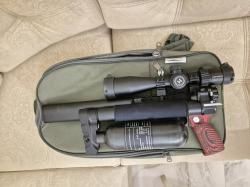 Леший 2, комплект-ружье с колбой 0,42л, оптический прицел, баллон 6,8л с зарядной станцией