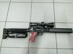 Леший 2, PCP пневматическая винтовка , 7,62мм/350мм.