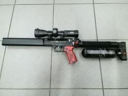 Леший 2, PCP пневматическая винтовка , 7,62мм/350мм.