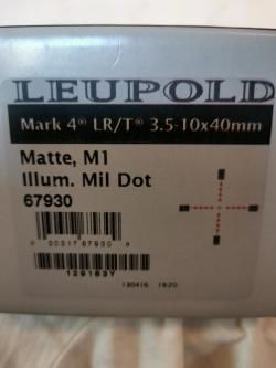 Leupold mark 4 3.5-10x40mm LR/T