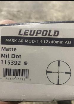 LEUPOLD mark AR mod-1 4-12x40mm