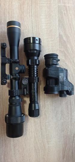 Leupold VX-3 + Pard 007