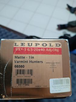 LEUPOLD VX 3 6.5-20x40 Varmint Hunters