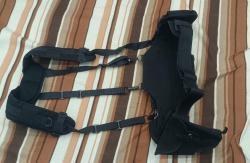 Тактический пояс (варбелт) с подсумками и лямками от Stich Profi (чёрный)