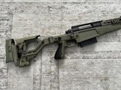 Ложа Accuracy International AX AICS Chassis на Remington 700 Long Action.