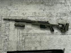 Ложа Accuracy International AX AICS Chassis на Remington 700 Long Action.