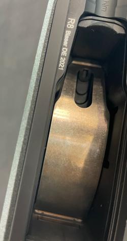 Ложа Blaser R8 Professional Success Green / Заглушка ложи Blaser R8 под шахту магазина 