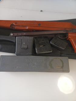 Ложе с прикладом ТОЗ-106, 3 магазинами, чехол, набор для чистки