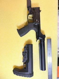 Ловер от LAC Tactical для ВПО185/285 с расширителем шахты и УСМ
