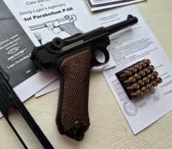 Luger Parabellum от Gletcher, 4,5 мм, тюнинг