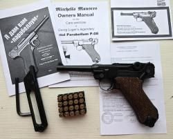 Luger Parabellum от Gletcher, 4,5 мм, тюнинг