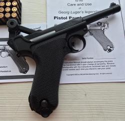 Luger Parabellum от Gletcher, 4,5 мм, тюнинг