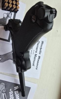 Luger Parabellum от Gletcher, 4,5 мм, тюнинг