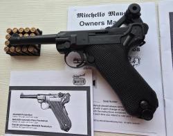 Luger Parabellum от Gletcher, 4,5 мм, тюнинг