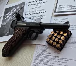 Luger Parabellum от Gletcher, 4,5 мм, тюнинг
