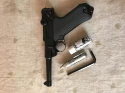 Люгер Р08 парабеллум пневматический глетчер