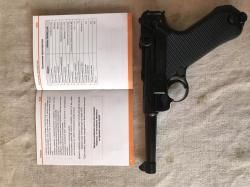 Люгер Р08 парабеллум пневматический глетчер