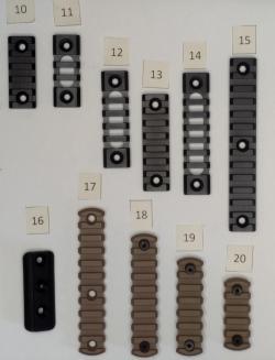 М-ЛОК (M-LOK) И К-МОД (K-MOD)- ПЛАНКИ ПИКАТИНИ