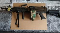 М249 PARA от компании A&K (металл)