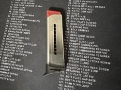 Магазин 9 мм PA , ПМ, МР-79-9Т, ПМ-Т, PM, МР78-9Т, ИЖ78-9, 9 мм PA