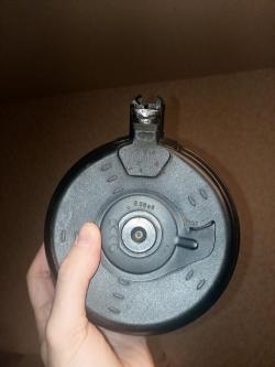 Магазин, барабан, улитка на 75 патронов для ВПО-134 или Сайги 7,62х39 без "сухаря"