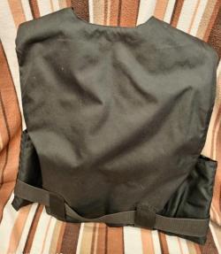 Чехол под бронежилет чёрного цвета (без плит)