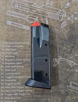 Магазин GRAND POWER T 11 , TQ1. 